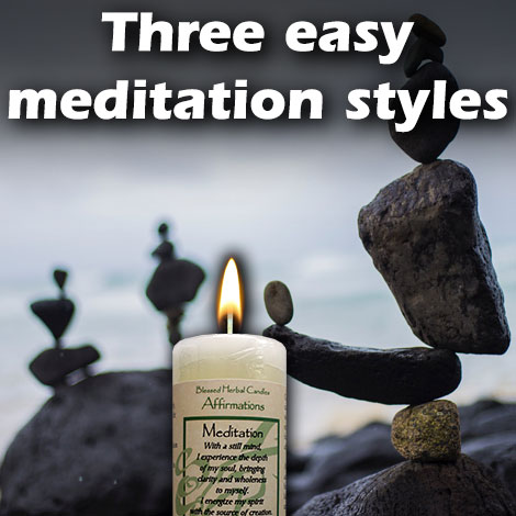 HM Three easy meditation styles