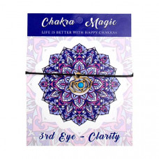 Chakra Magic Third Eye Wood Jewelry and Sticker