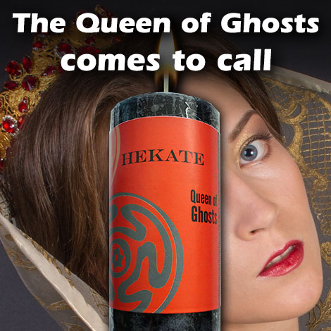 The queen of ghosts comes to call