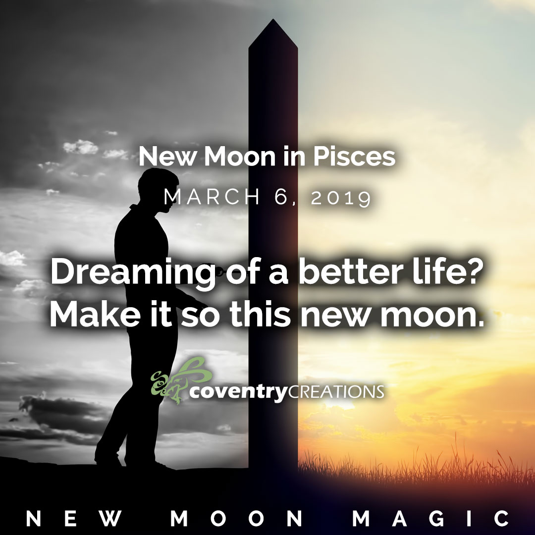 New Moon in Pisces March 6 2109